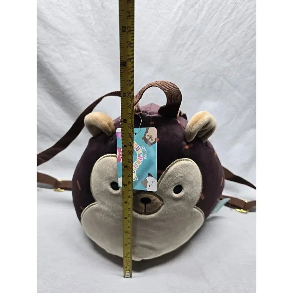 Squishmallows Hans Hedgehog Unisex 10" Plush Mini Backpack, Brown - Picture 4 of 10